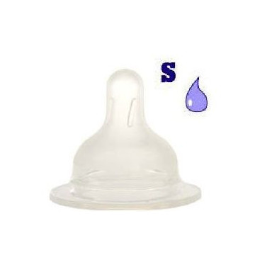 Difrax Tétines Silicone Large Taille 1 - lot de 2 tétines