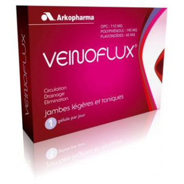 Arkopharma Veinoflux Jambes Légères 30 gélules