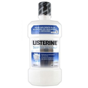 Listerine Bain de Bouche Soin Blancheur 500ml