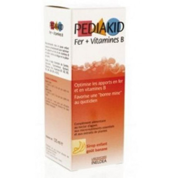 Pediakid Sirop Fer + Vitamine B 125ml
