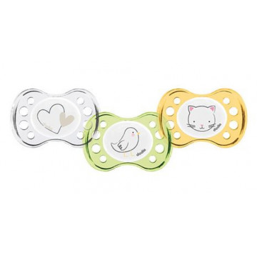 Dodie Sucette Anatomique Silicone 0-2 Mois A23