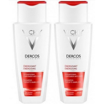 Vichy Dercos Shampooing Energisant à l'Aminexil 2x200ml