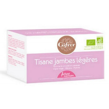 Gifrer Tisane Jambes Légères BIO  20 sachets