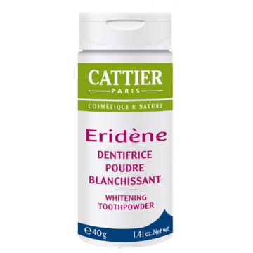 Cattier Eridène Poudre Blanchissante BIO 40g