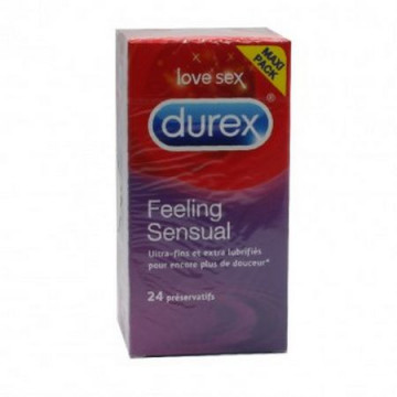 Durex Feeling Sensual 24 Préservatifs
