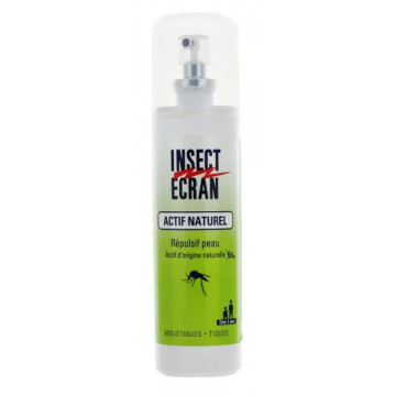 Insect Ecran Actif Végétal Répulsif Peau 100ml