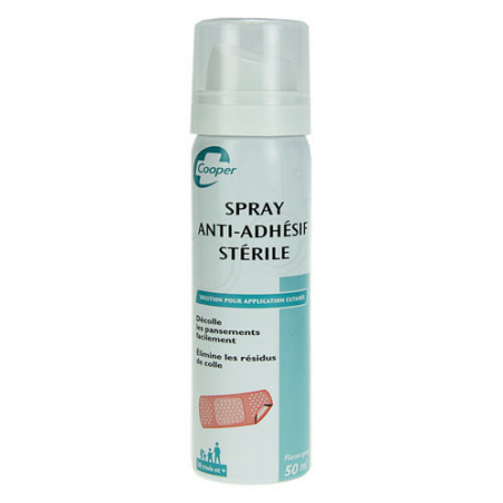 Cooper Spray Anti-Adhésif Stérile 50ml