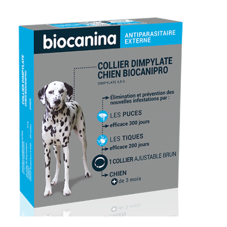 Biocanina Biocanipro Chien 1 collier