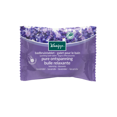 Kneipp Bulle d'Oxygène Galet pour le Bain Lavande 1 Galet 80g