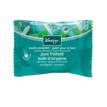 Kneipp Bulle d'Oxygène Galet pour le Bain Eucalyptus 1 Galet 80g