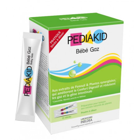 Pediakid Bébé Gaz 12 sticks