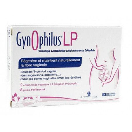 Gynophilus LP 2 comprimés vaginaux
