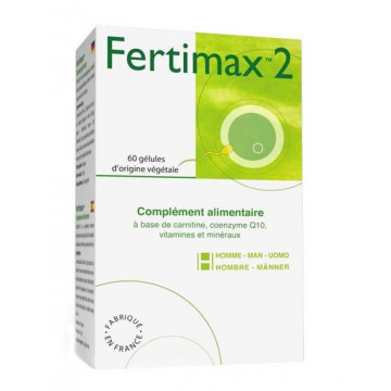 Fertimax 2 Complément Alimentaire Homme 60 gélules