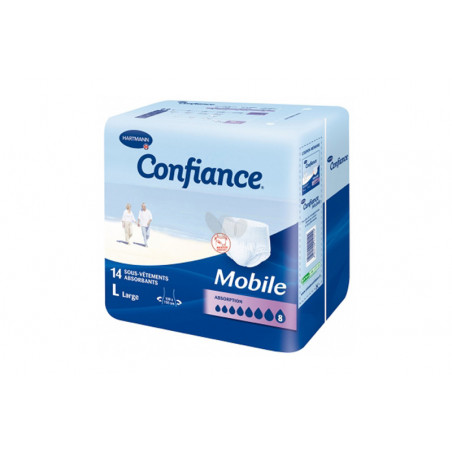 Confiance Mobile Absorption 8 Taille L 14 pièces