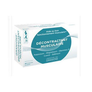 Granions Décontractant Musculaire 30 ampoules