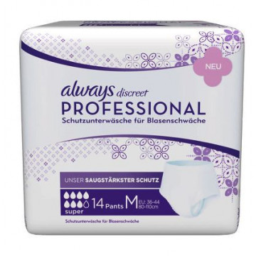 Always Discreet Professional Plus Taille M - 14 pants