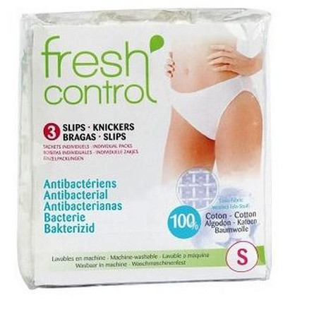 Fresh Control Slips Antibactériens Taille S - 3 pièces