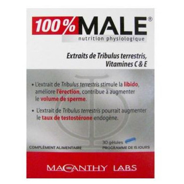 100% Mâle - 30 gélules