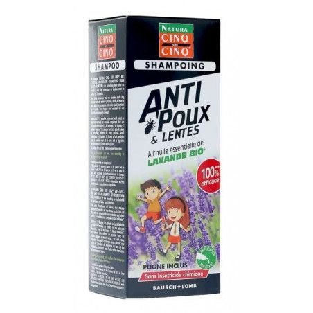 Cinq Sur Cinq Natura Shampooing Anti Poux Lavande 100ml