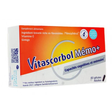 Vitascorbol Mémo+ 60 gélules
