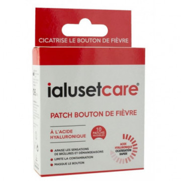 IalusetCare Patchs Boutons de Fièvre 10 patchs