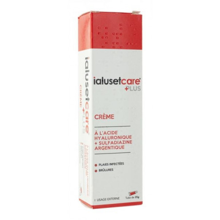 IalusetCare+ Crème à l'Acide Hyaluronique 25g