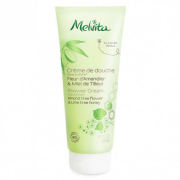 Melvita Gel Douche Amande et Miel de Tilleul BIO 200ml