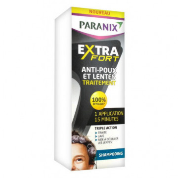 Paranix Extra Fort Anti-Poux et Lentes Traitement Shampooing 300ml
