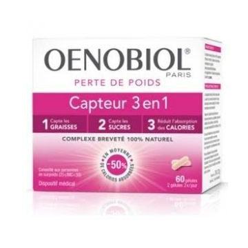 Oenobiol Capteur 3 en 1  60 gélules