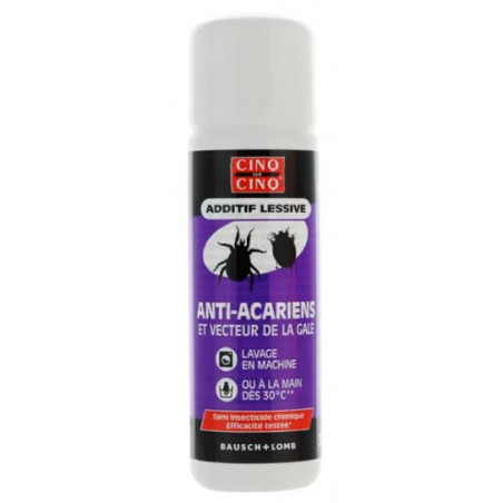 5 sur 5 Additif Lessive Anti-Acariens 250ml