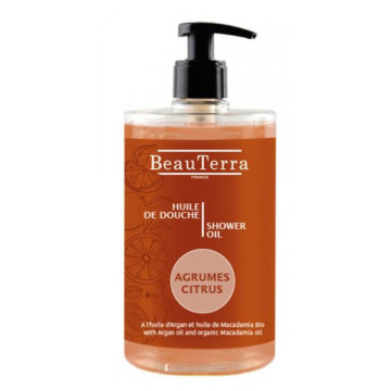 BeauTerra Huile de Douche Agrumes 750ml