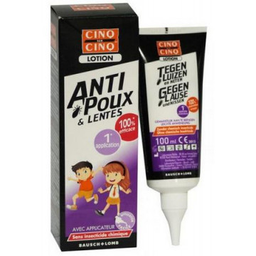 Cinq sur Cinq Lotion Anti Poux et Lentes 100ml