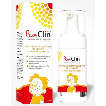 PoxClin Mousse Rafraîchissante 100ml