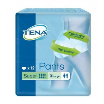 Tena Pants Super XL 12 pièces