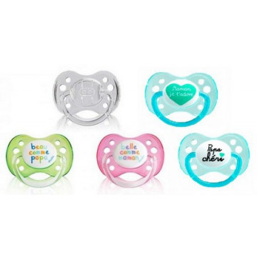 Dodie Sucette Anatomique Silicone Beau Belle 0-6 mois A20