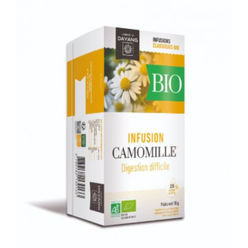 Dayang Infusion Camomille Digestion Difficile BIO 20 sachets