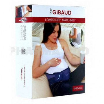 Gibaud Lombogib Maternity Ceinture de Grossesse Bleue