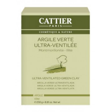 Cattier Argile Verte Ultraventilée BIO 250g