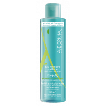 A-Derma Phys-AC Eau Micellaire Purifiante 200ml