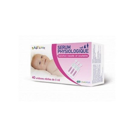 Sérum Physiologique Babylook 40 unidoses de 5ml