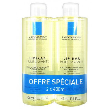 La Roche Posay Lipikar Huile Lavante 2x400ml