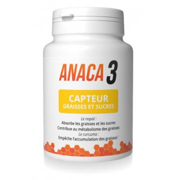 Anaca3 Capteur de graisses et sucres 60 gélules