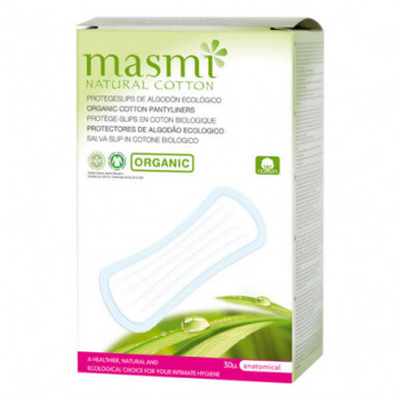 Masmi Protège-Slips Coton BIO 30 Unités