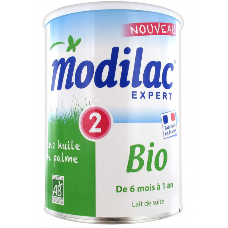 Achetez Modilac Expert Bio 2 800g à 18.65€ seulement ✓ Livraison GRATUITE  dès 49€