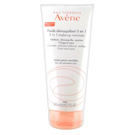 Avène Fluide Démaquillant 3en1 200ml