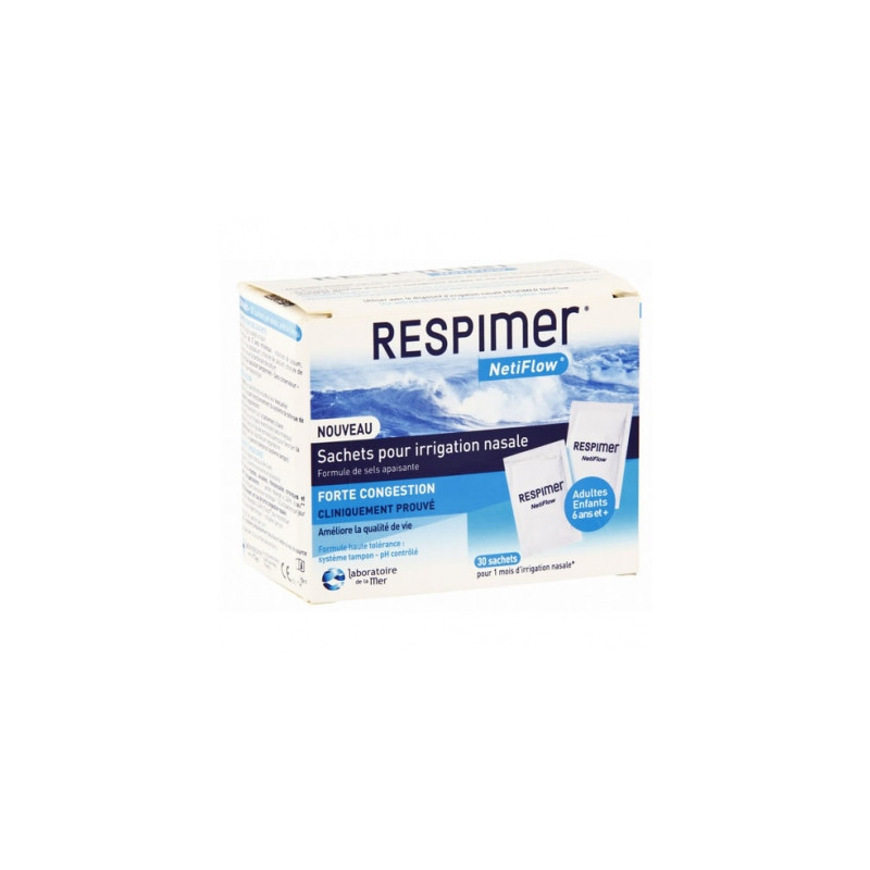 RESPIMER NETIFLOW 30 SACHETS IRRIGATION NASALE