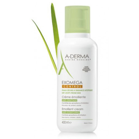 A-Derma Exomega Control Crème Émolliente 400ml