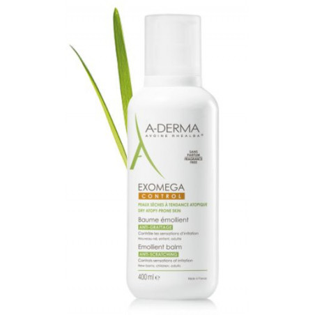 A-Derma Exomega Control Baume Émollient 400ml