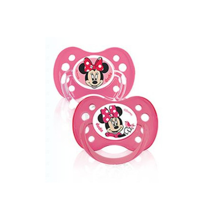 Dodie Disney Baby 2 Sucettes Anatomiques Silicone 6 Mois et + Minnie A64