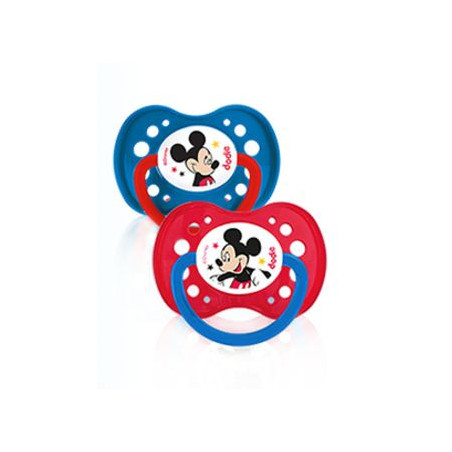 Dodie Disney Baby 2 Sucettes Anatomiques Silicone 18 Mois et + Mickey A65